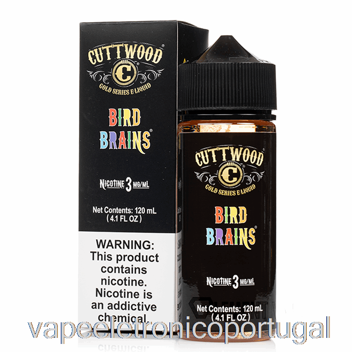 Vape Eletrônico Bird Brains - Cuttwood E-liquid - 120ml 12mg